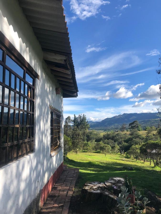 Finca El Pedregal Guatavita Villa Exterior foto