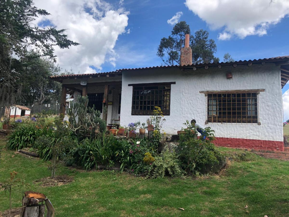 Finca El Pedregal Guatavita Villa Exterior foto