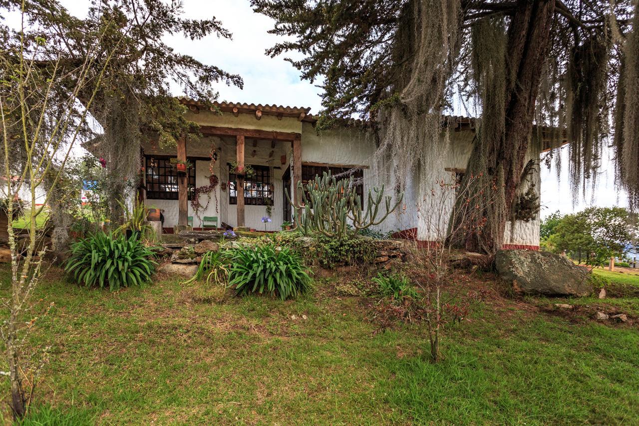 Finca El Pedregal Guatavita Villa Exterior foto